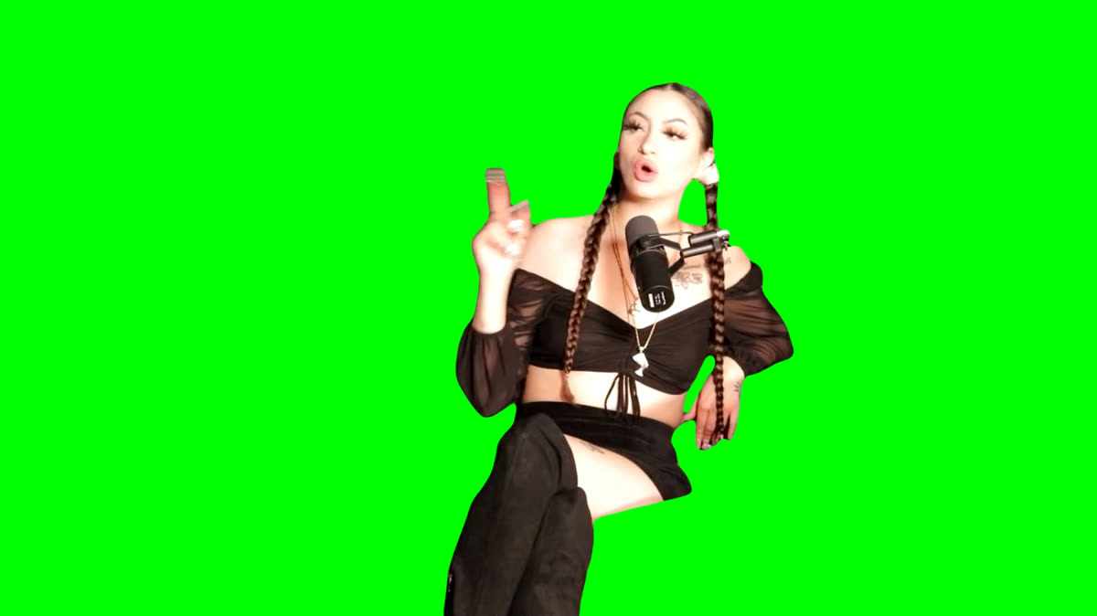 "If the business is true" Toronto Accent Girl meme - Plushh (Green Screen)