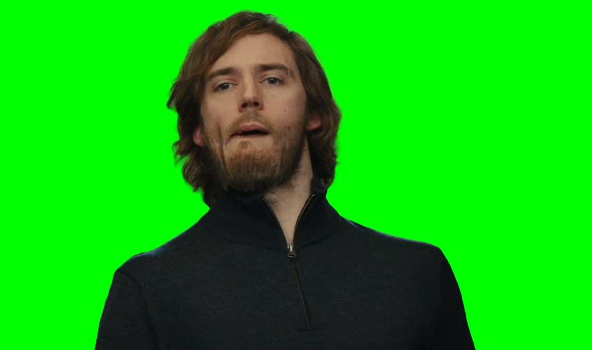 Will Meeting Lou Scene meme - Me Before You  (Green Screen)