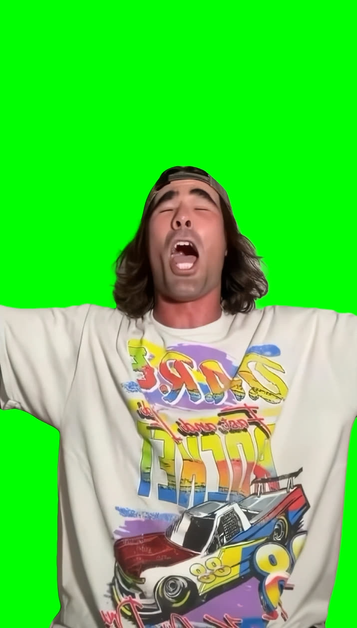 Hotline Bling Opera meme - eMac (Green Screen)
