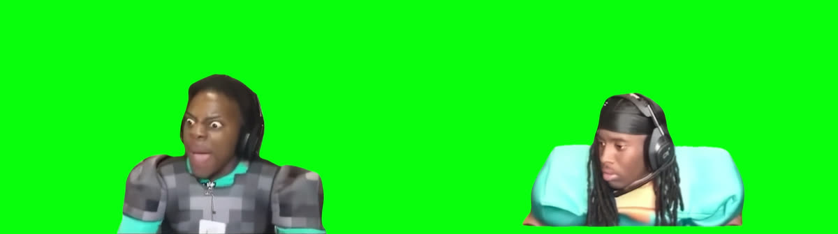 Kai Cenat "That's La Peace" IShowSpeed meme - Minecraft (Green Screen)