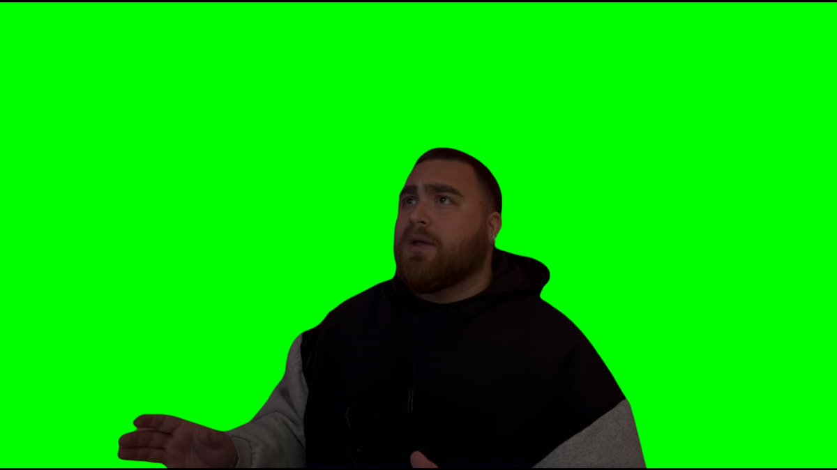 Los are you worried about tomorrow? meme - LosPollosTV  (Green Screen)