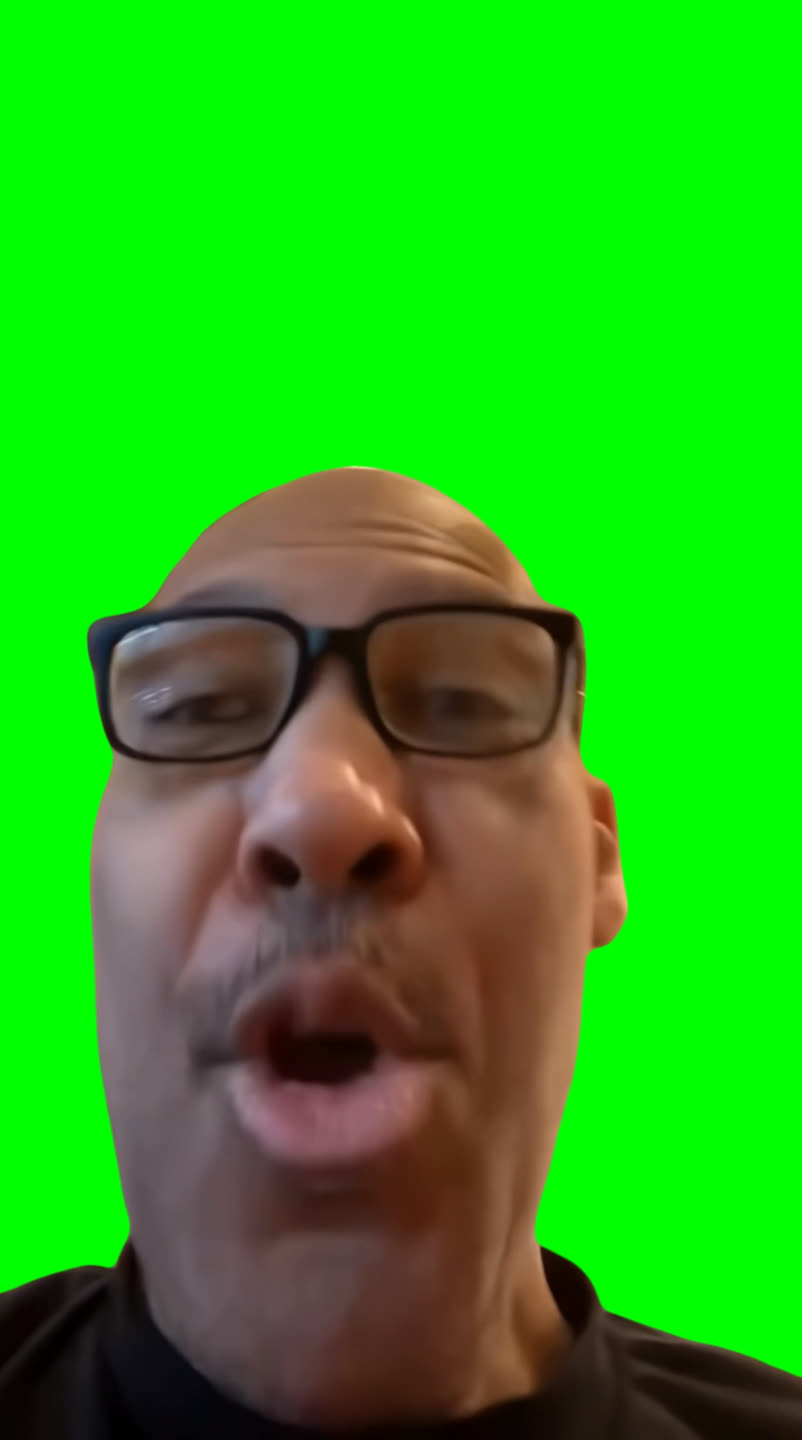 LaVar Ball "I might swerve, bend that corner" meme  (Green Screen)