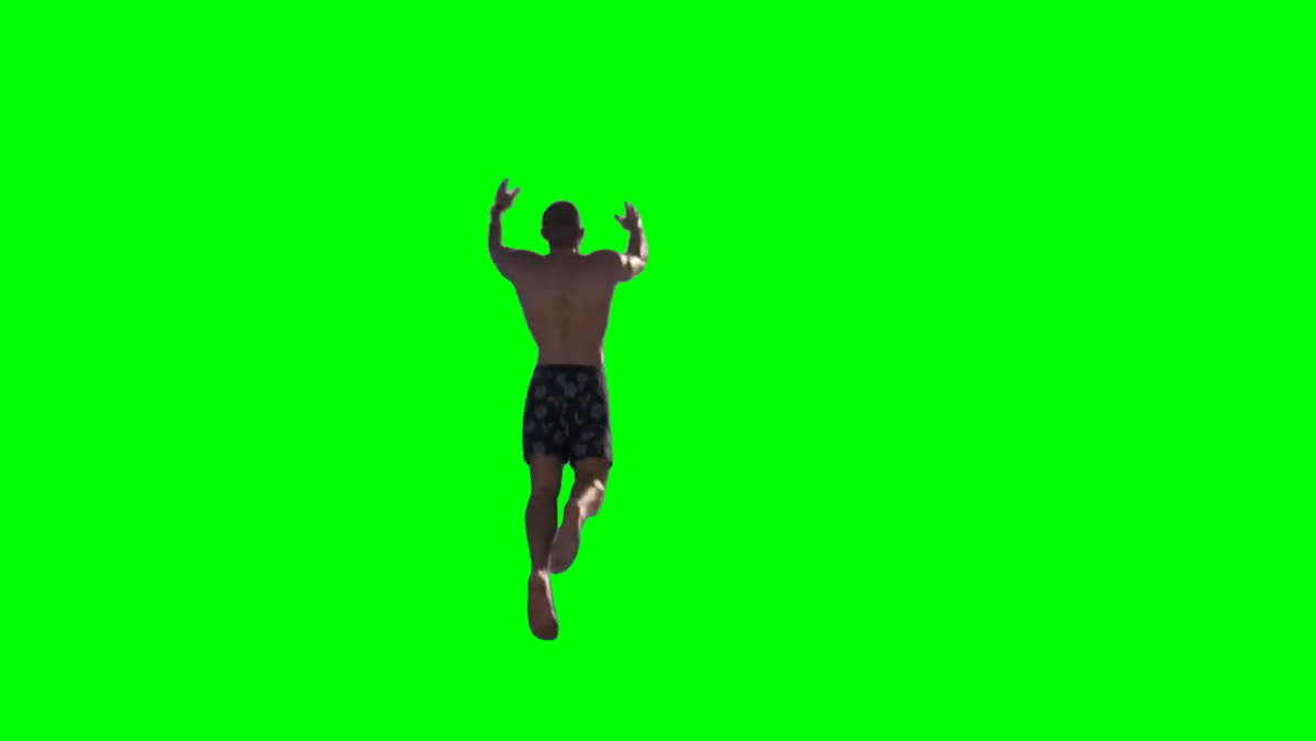 GTA VI Jason Backflip meme (Green Screen)