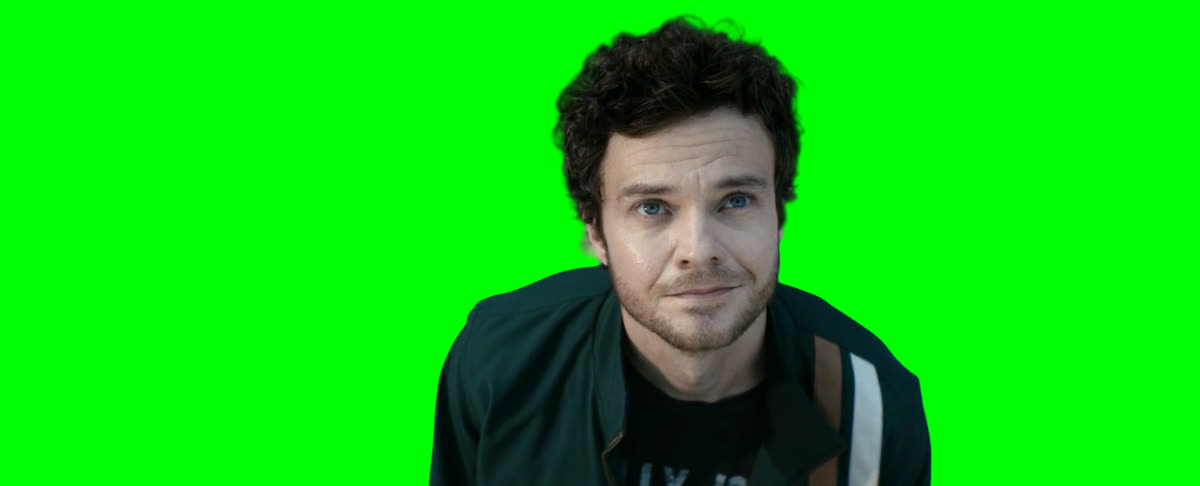 Hughie Looking At Starlight Flying Away meme - The Boys (Green Screen)