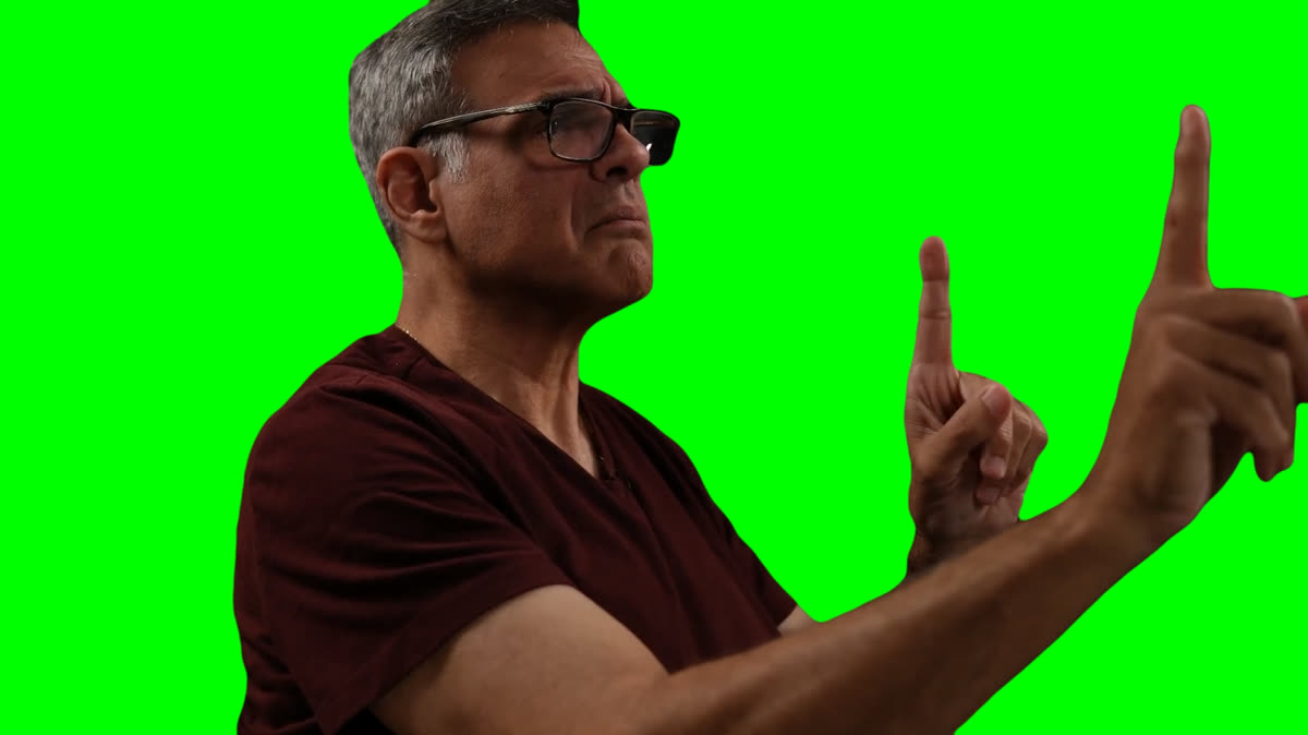 John Kiriakou "This Haram, Not Good" meme  (Green Screen)