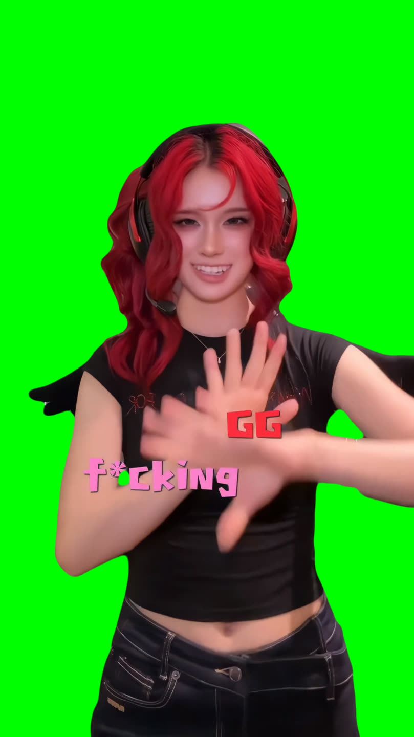 GG Fricking EZ Song Dance meme (Green Screen)