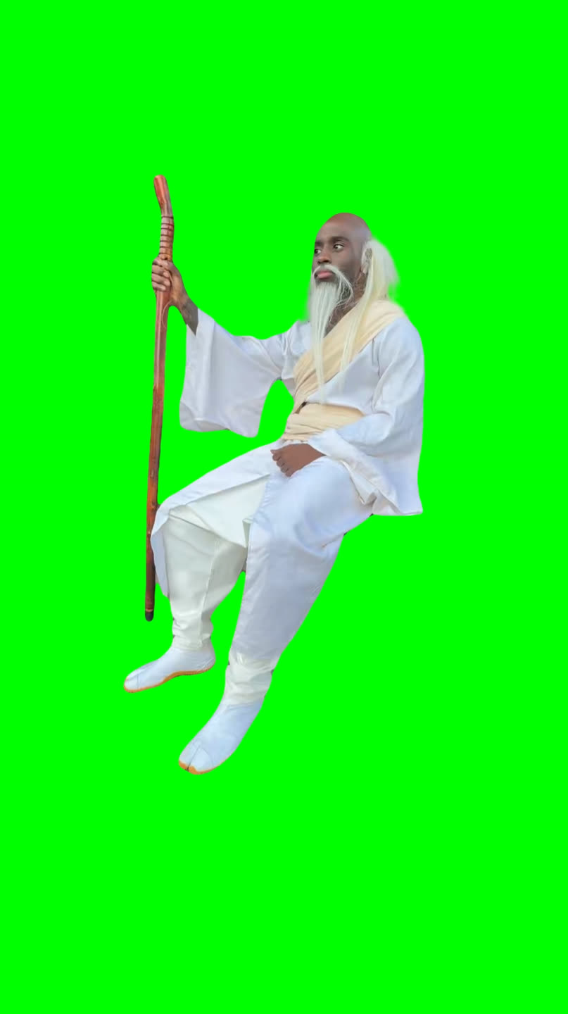 Kai Cenat "La Peace" meme (Green Screen)
