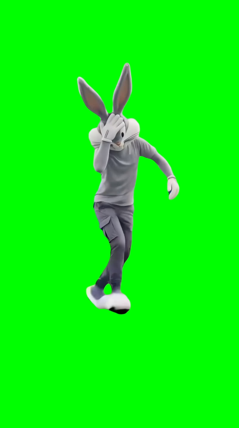 Bugs Bunny Sturdy meme (Green Screen)