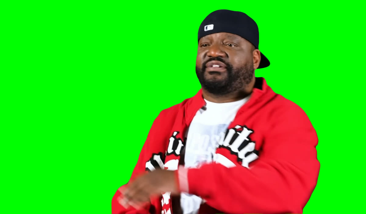 Aries Spears "Nuke the Whole Generation" meme  (Green Screen)