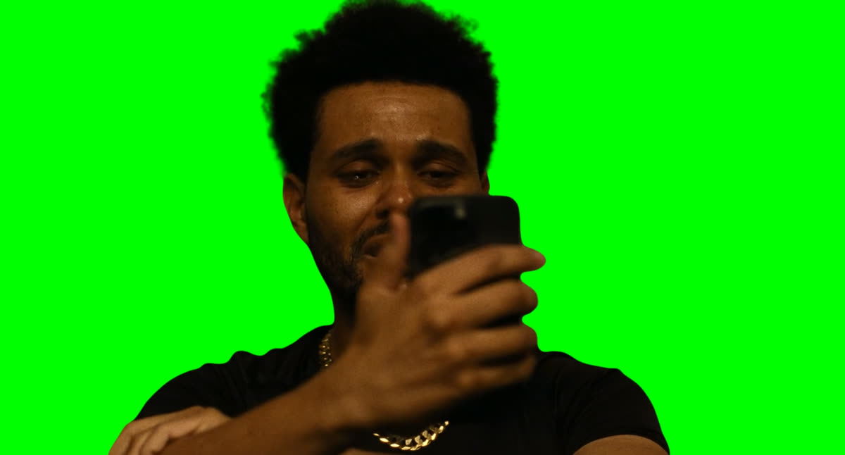 The Weeknd Crying meme - Hurry Up Tomorrow (Green Screen)