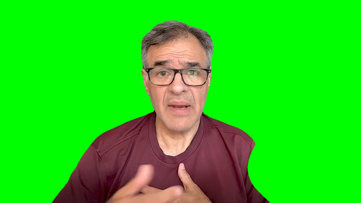 John Kiriakou "I'm gonna send you to Jerusalem" meme (Green Screen)