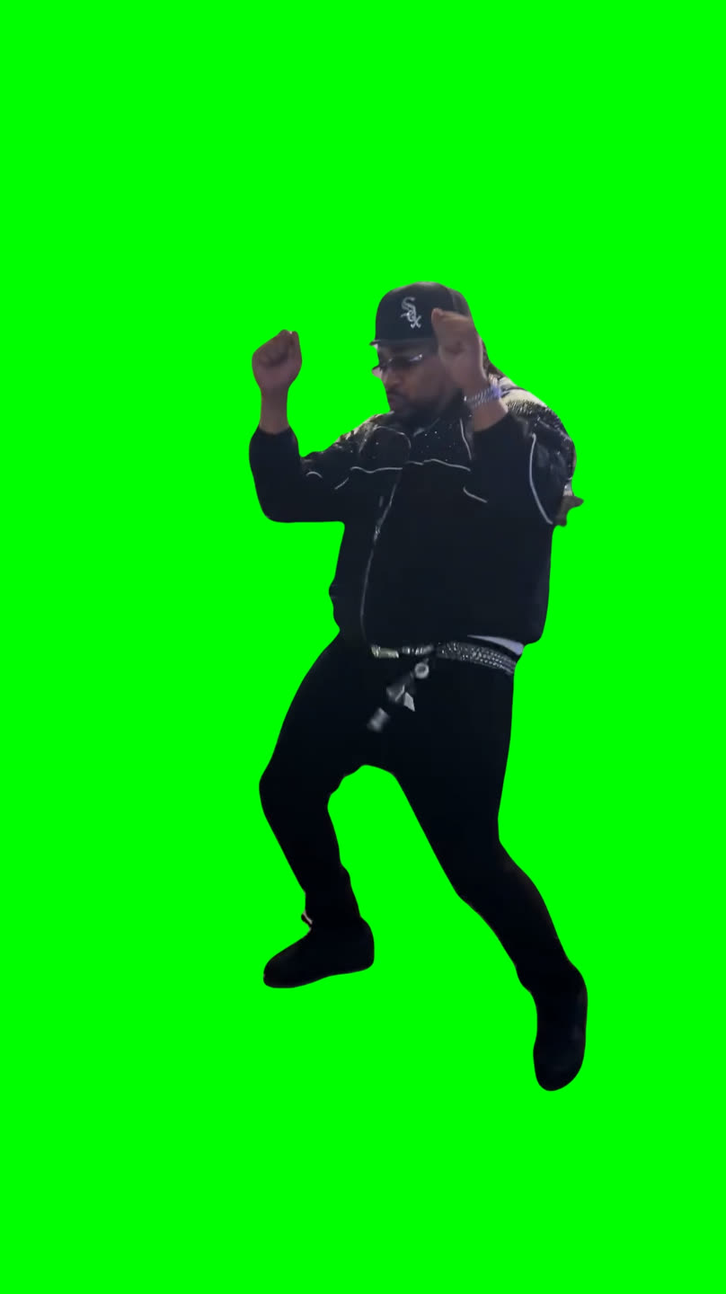 Steve Glover Uptown Downtown Club Dance meme (Green Screen)