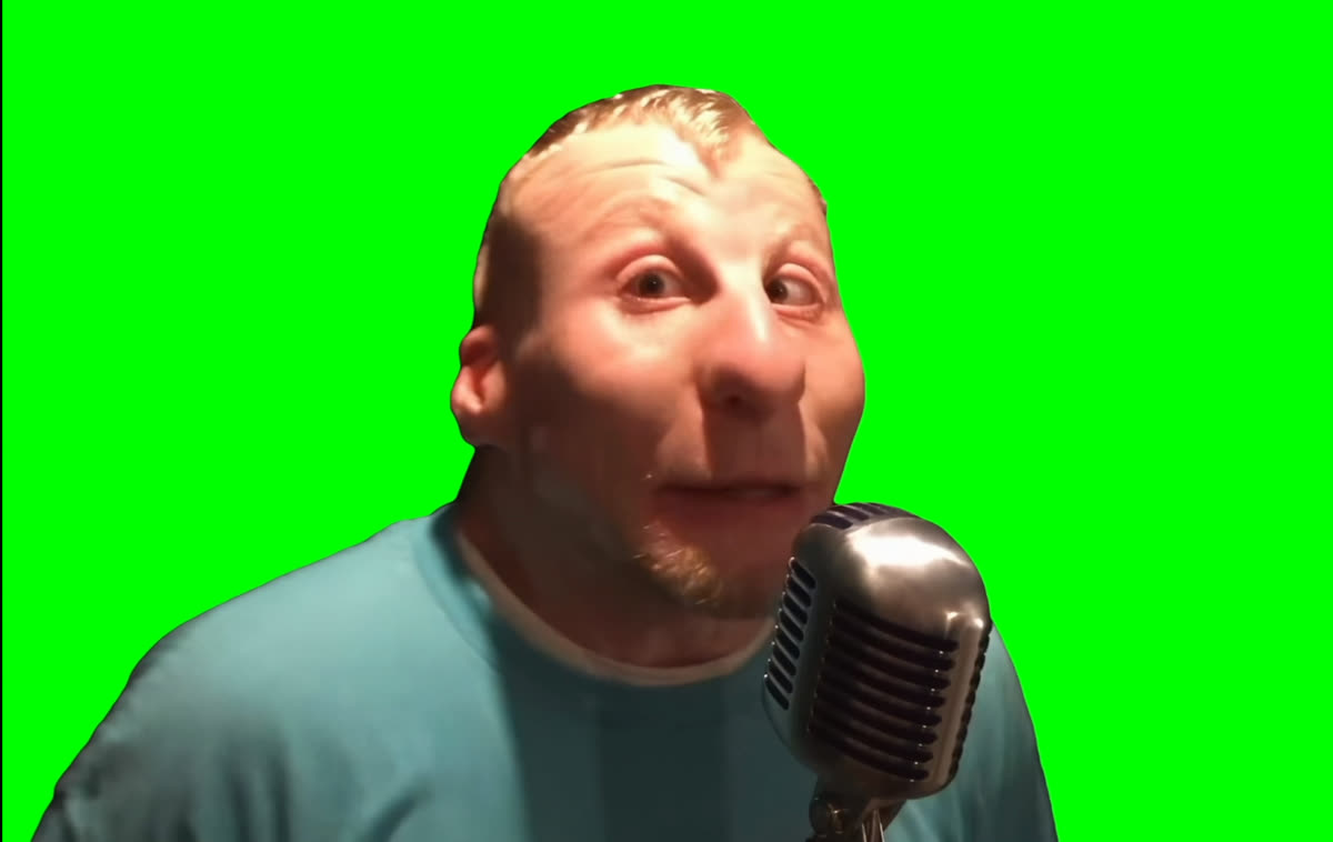 Hibidi Skibidi Rap meme (Green Screen)