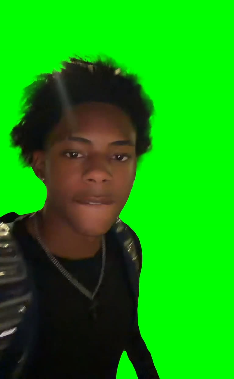 IShowSpeed Handsome Lightskin meme (Green Screen)
