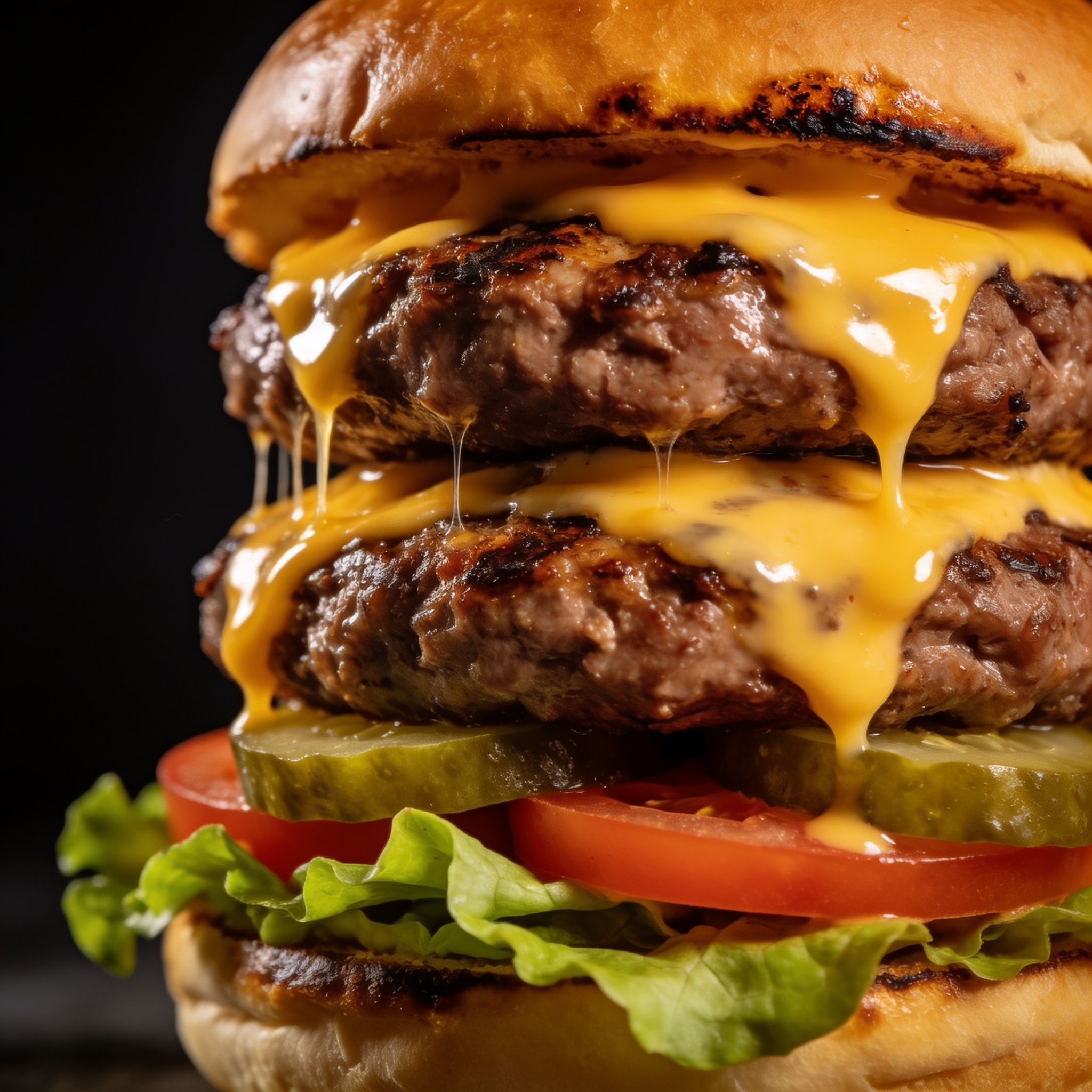 Cheeseburger shot